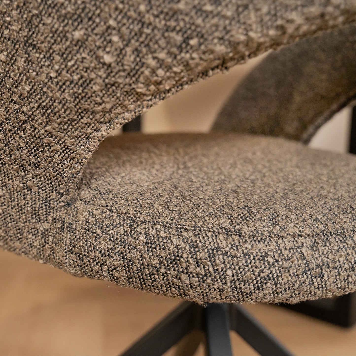 Eetkamerstoel Yara | Mouse Bouclé