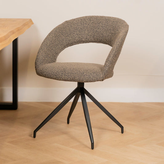 Eetkamerstoel Yara | Mouse Bouclé