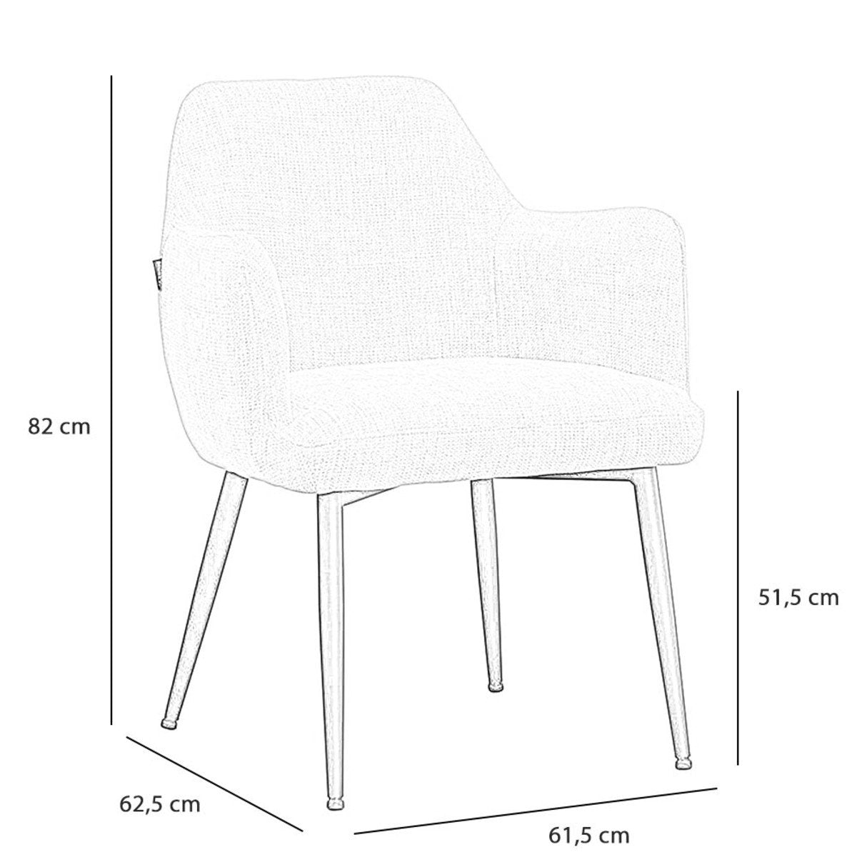 Eetkamerstoel Nova - Duurzaam en Stijlvol