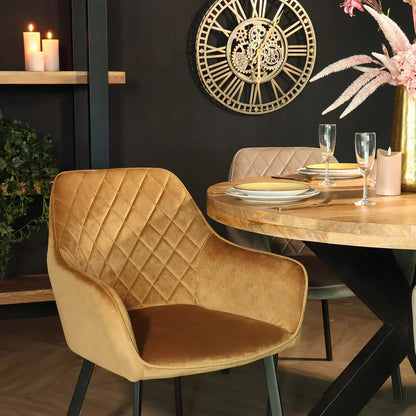 Eetkamerstoel met armleuning