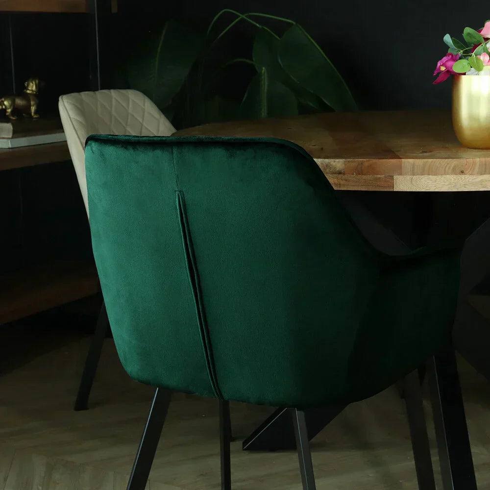 Eetkamerstoel met armleuning