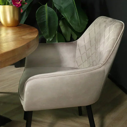 Eetkamerstoel met armleuning