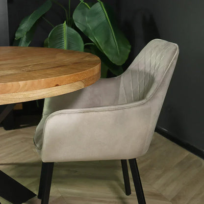 Eetkamerstoel met armleuning