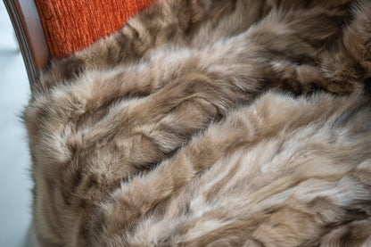 Luxe Deken Kastanjebruin