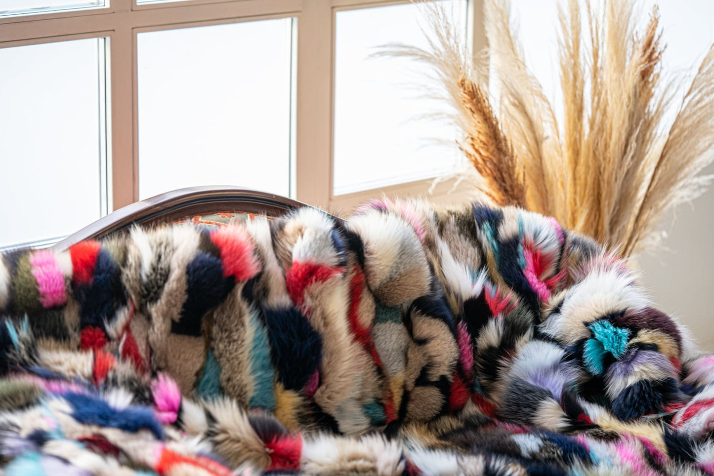 Luxe Deken Kleurenmix