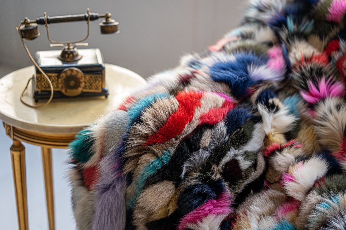 Luxe Deken Kleurenmix