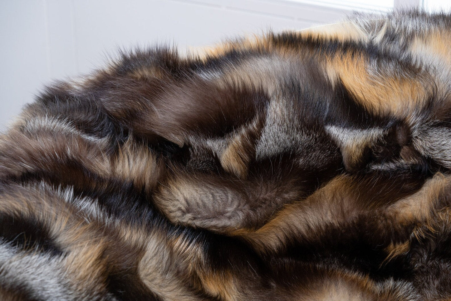 Luxe Deken Lichtbruin/Donkerbruin