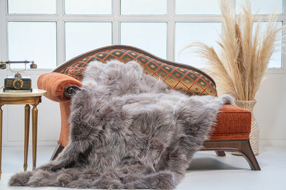 Luxe Deken Licht Bruin