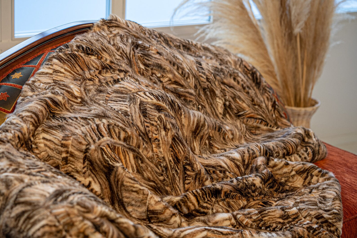 Luxe Deken Donkerbruin