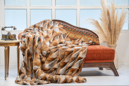 Luxe Deken Caramel